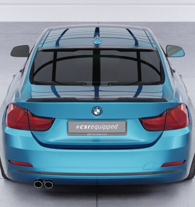 Becquet / Extension CAP pour BMW Série 4 F32 coupé (10/2013-06/2021) - Fabriqué en ABS (6 finitions au choix)