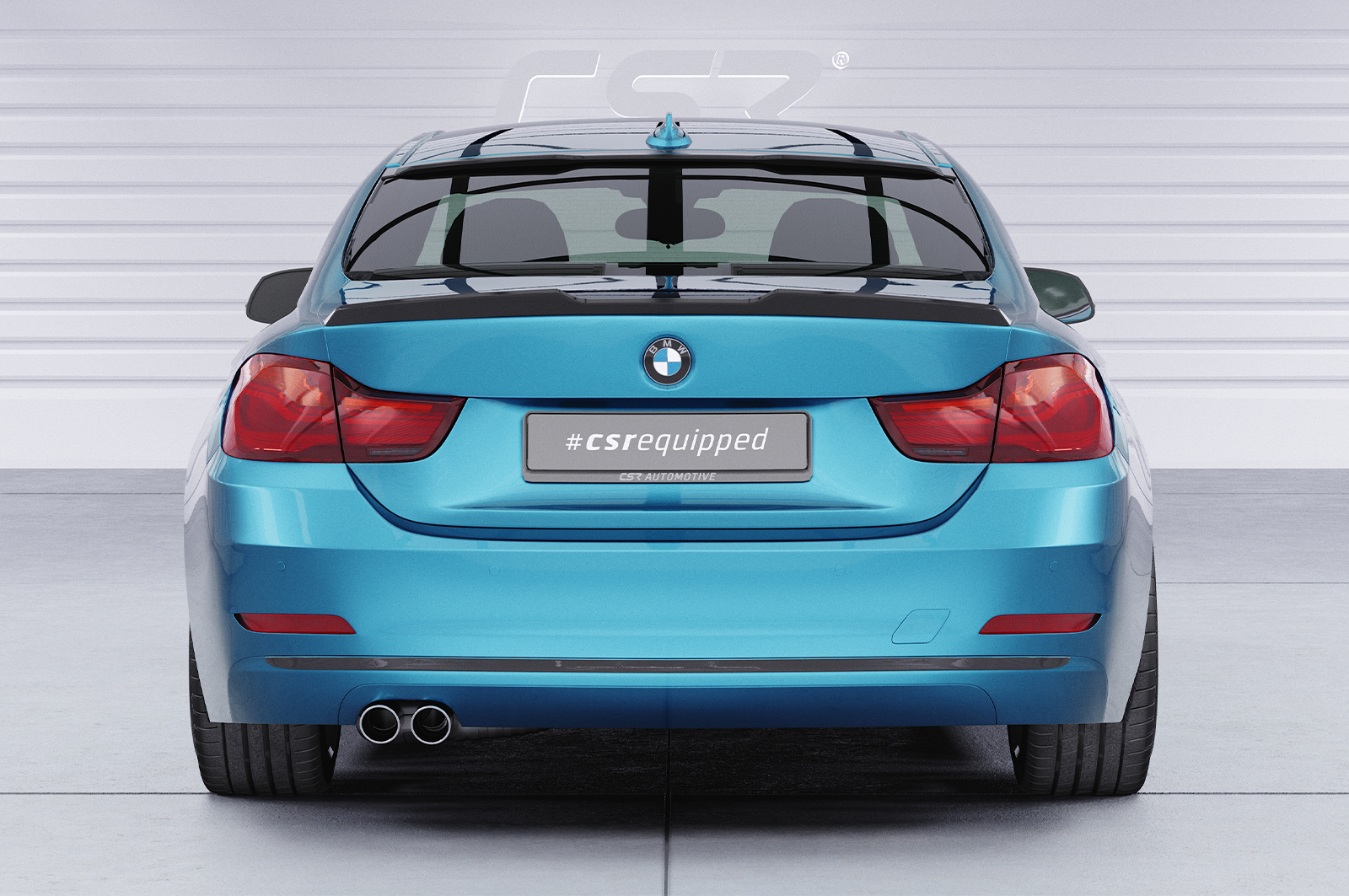 Becquet / Extension CAP pour BMW Série 4 F32 coupé (10/2013-06/2021) - Fabriqué en ABS (6 finitions au choix)
