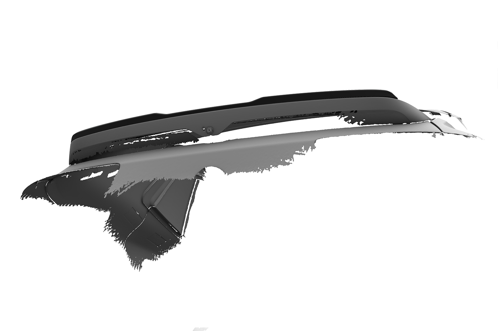 Becquet / Extension CAP pour BMW X2 / iX2 (U10) Serie et M Sportpaket (depuis 2024) - Fabriqué en ABS (6 finitions au choix)