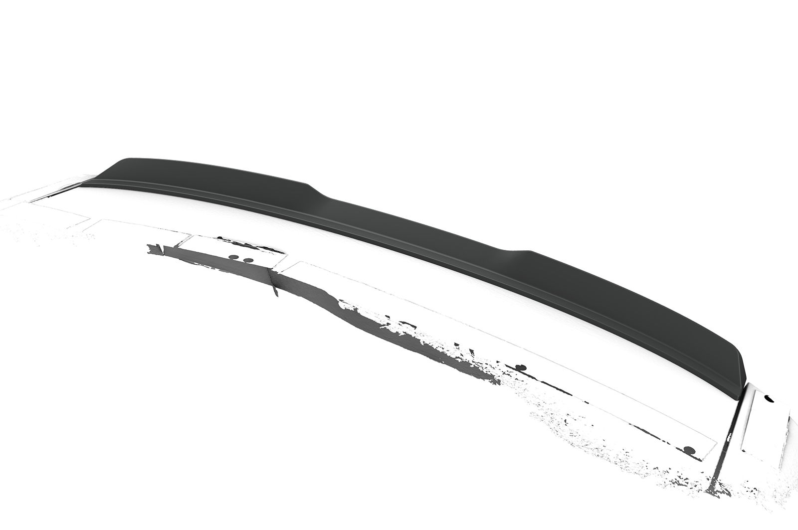 Becquet / Extension CAP pour Audi A4 B7 (Typ 8E) berline (2004-2007) - Fabriqué en ABS (6 finitions au choix)