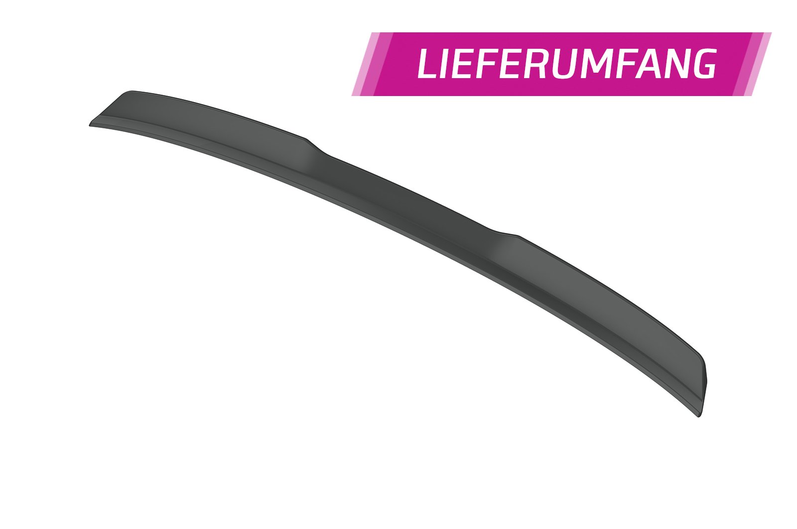 Becquet / Extension CAP pour Audi A4 B7 (Typ 8E) berline (2004-2007) - Fabriqué en ABS (6 finitions au choix)