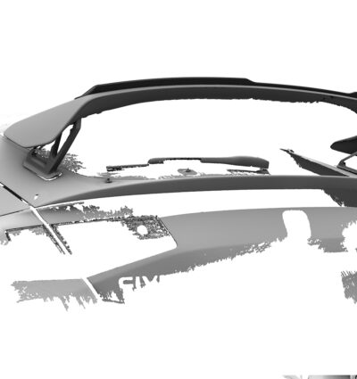 Becquet / Extension CAP pour Honda Civic Type R FL5 toutes carrosseries (depuis 2023) - Fabriqué en ABS (6 finitions au choix)