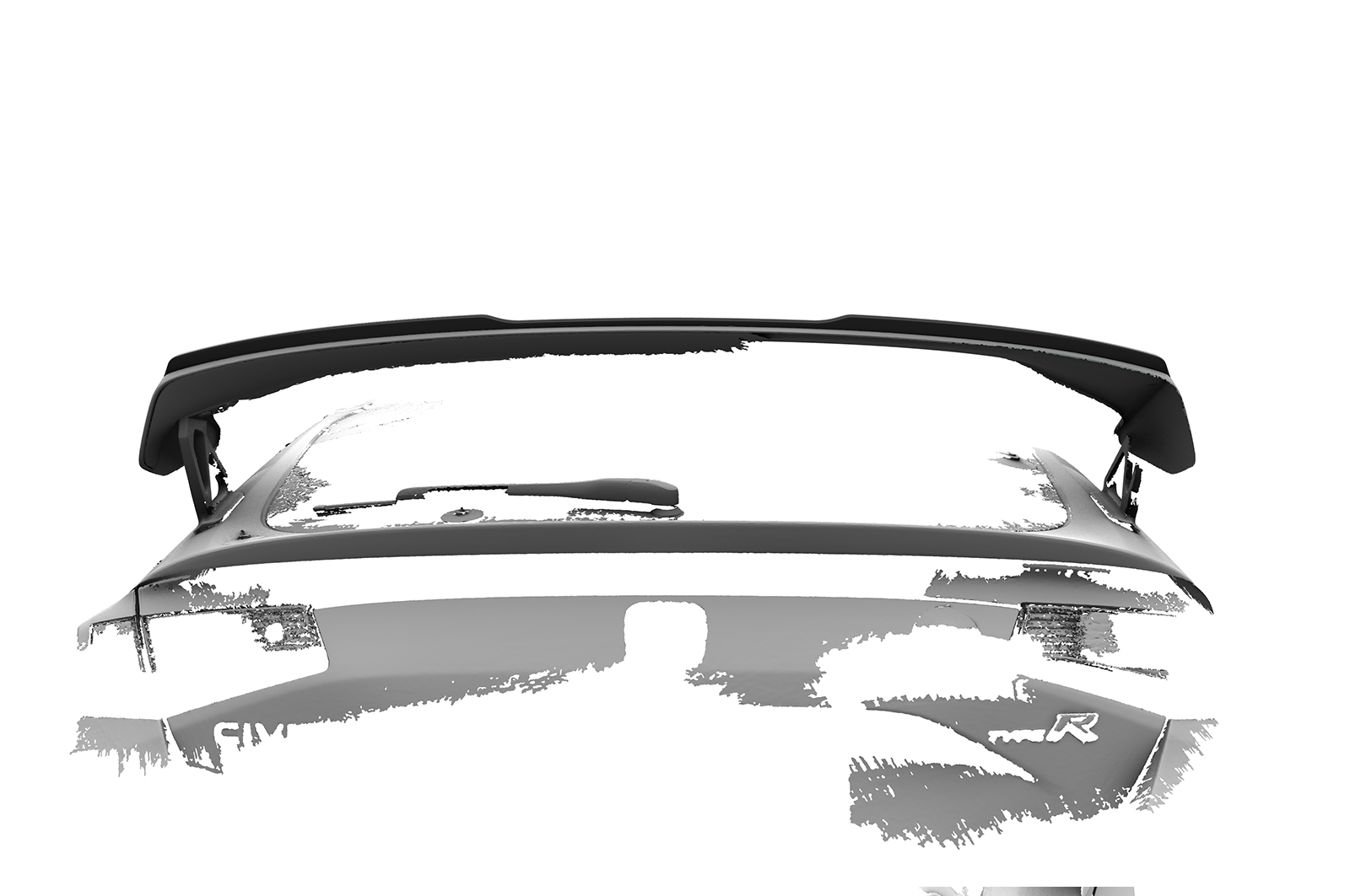 Becquet / Extension CAP pour Honda Civic Type R FL5 toutes carrosseries (depuis 2023) - Fabriqué en ABS (6 finitions au choix)