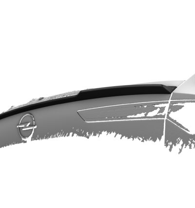 Becquet / Extension CAP pour Opel Astra L Sports Tourer (depuis 2022) - Fabriqué en ABS (6 finitions au choix)
