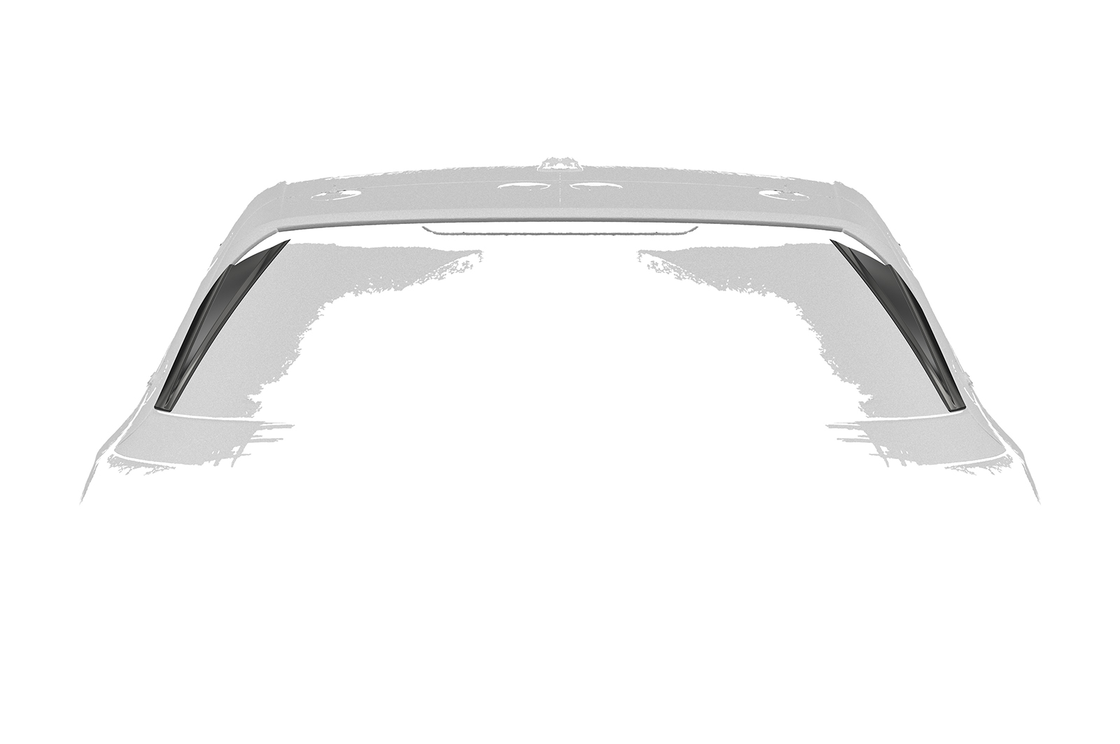 Becquet / Extension CAP pour VW Golf 8 (Typ CD) GTI / GTD / GTE / R-Line (depuis 2019) - Fabriqué en ABS (6 finitions au choix)