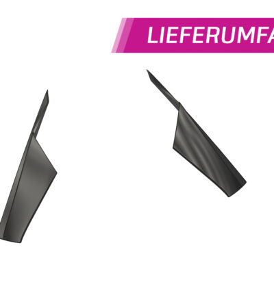 Becquet / Extension CAP pour VW Golf 8 (Typ CD) GTI / GTD / GTE / R-Line (depuis 2019) - Fabriqué en ABS (6 finitions au choix)