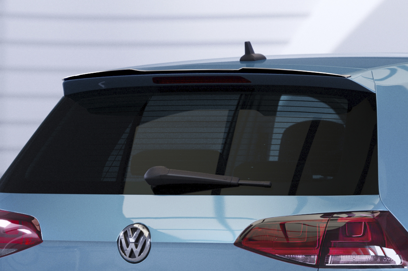Becquet / Extension CAP pour VW Golf 7 toutes carrosseries (depuis 08/2012) - Fabriqué en ABS (6 finitions au choix)