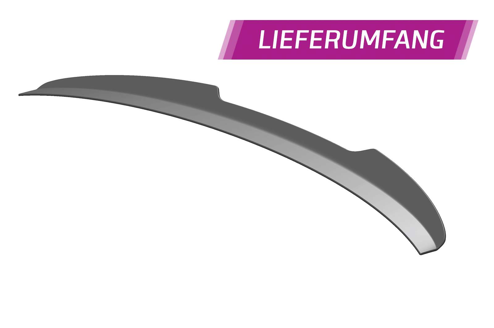 Becquet / Extension CAP pour VW Golf 7 toutes carrosseries (depuis 08/2012) - Fabriqué en ABS (6 finitions au choix)