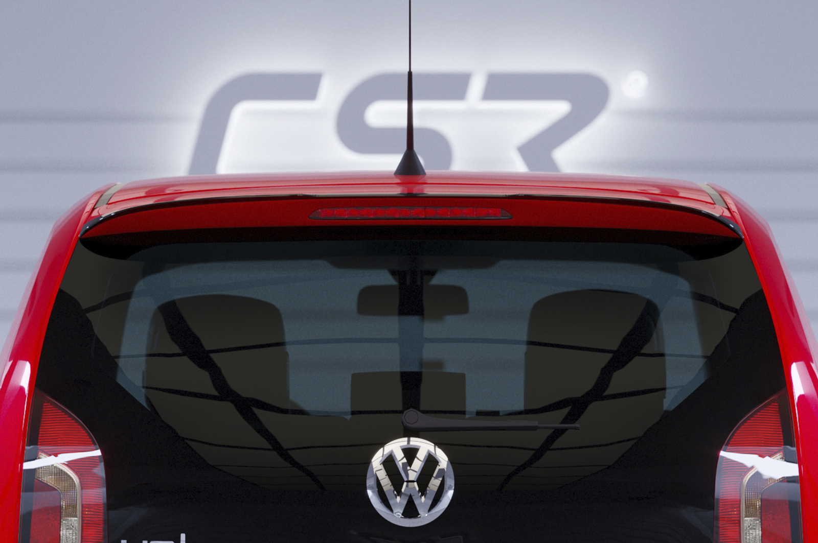 Becquet / Extension CAP pour VW up! toutes carrosseries finition de base (depuis 2011) - Fabriqué en ABS (6 finitions au choix)