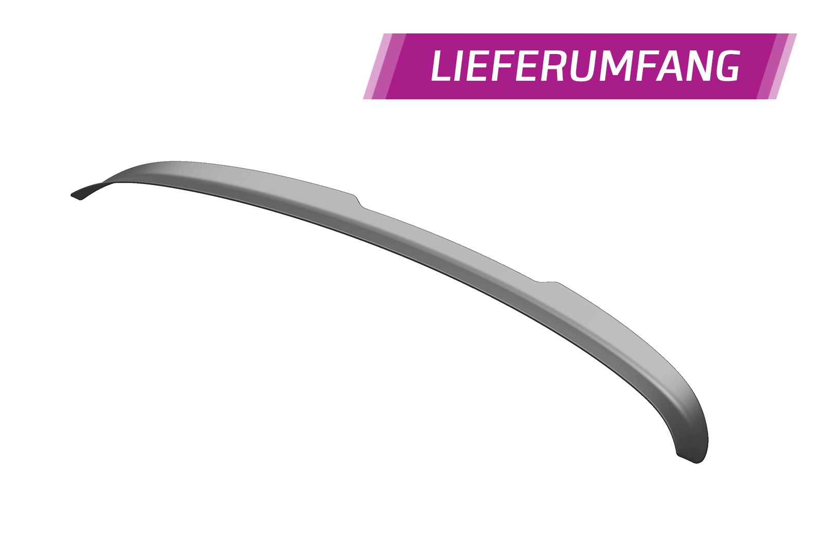 Becquet / Extension CAP pour VW up! toutes carrosseries finition de base (depuis 2011) - Fabriqué en ABS (6 finitions au choix)