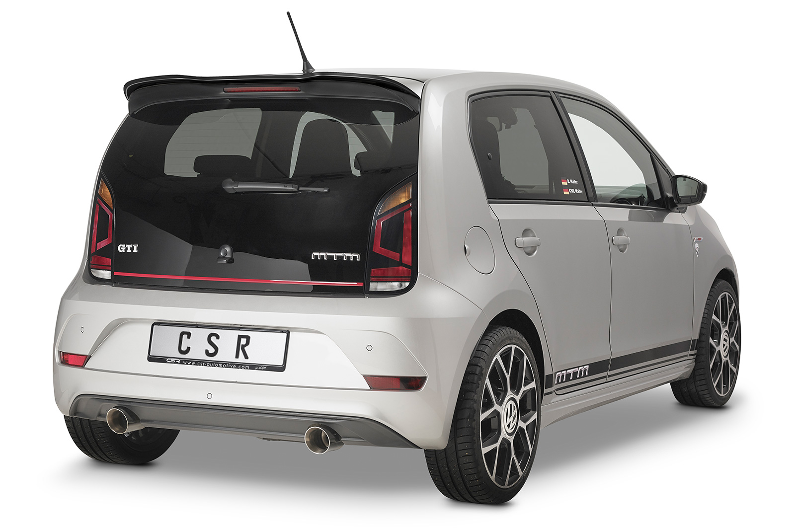 Becquet / Extension CAP pour VW up! GTI (depuis 01/2018) - Fabriqué en ABS (6 finitions au choix)