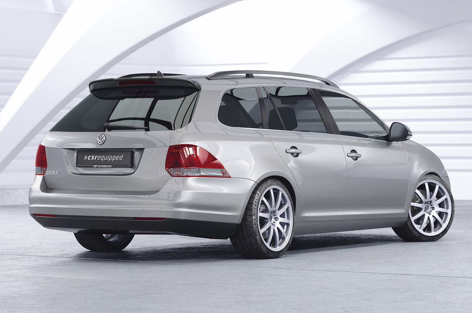 Becquet / Extension CAP pour VW Golf 5 break (2003-2008) - Fabriqué en ABS (6 finitions au choix)