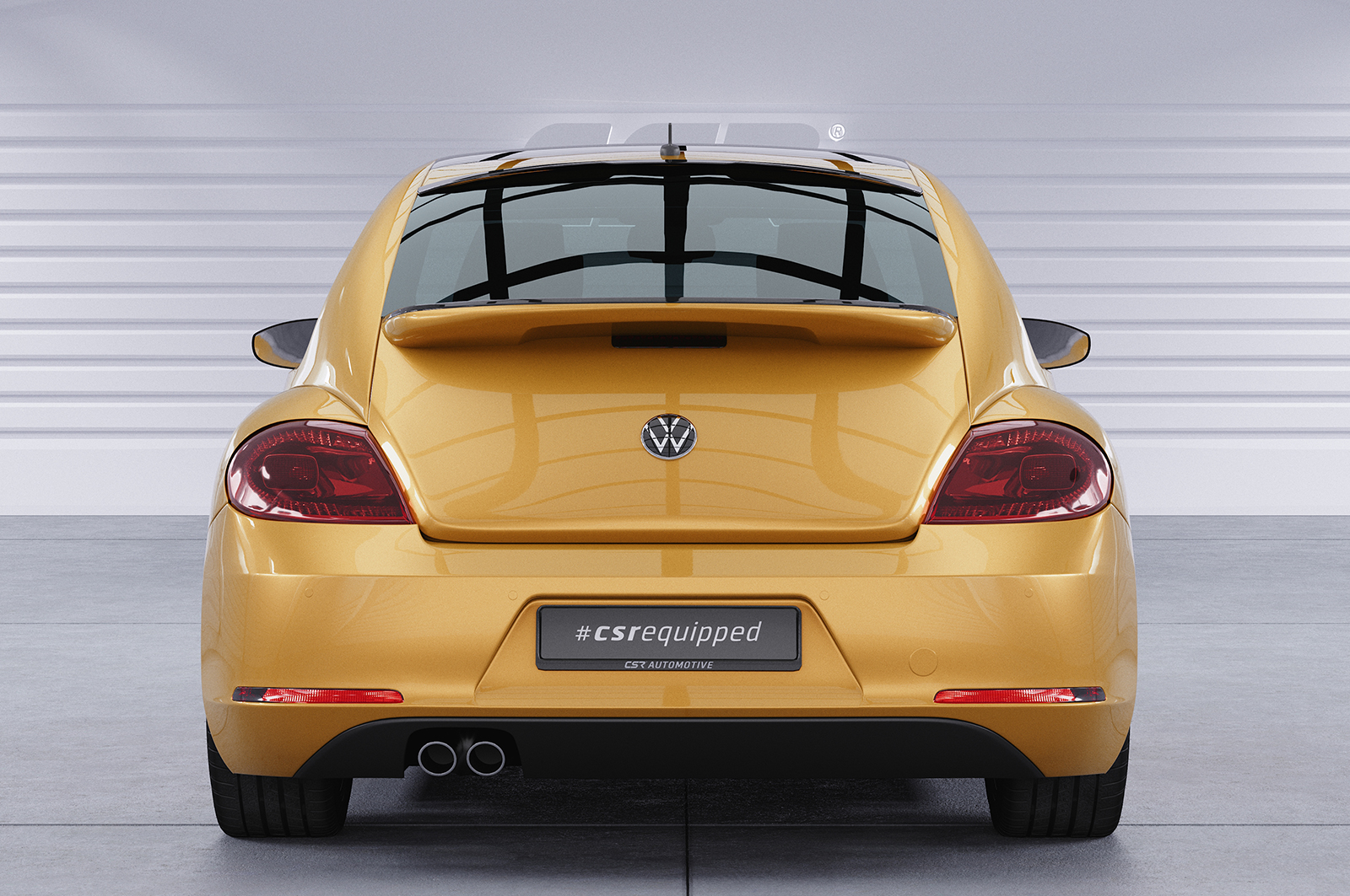 Becquet / Extension CAP pour VW Beetle Typ 5C sauf cabriolet (6/2011-07/2019) - Fabriqué en ABS (6 finitions au choix)