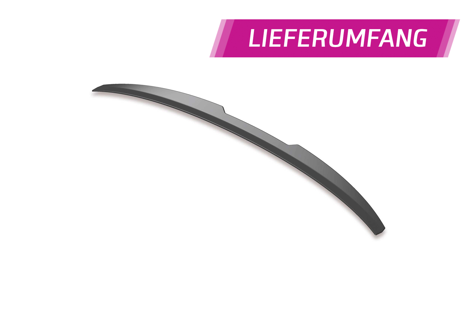 Becquet / Extension CAP pour VW Beetle Typ 5C sauf cabriolet (6/2011-07/2019) - Fabriqué en ABS (6 finitions au choix)