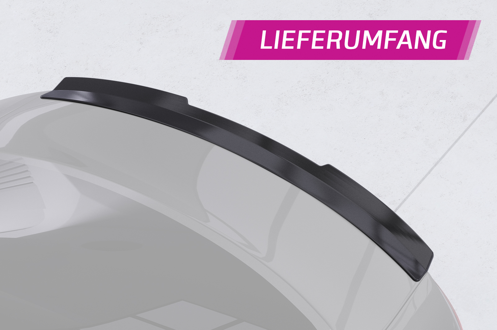 Becquet / Extension CAP pour Audi A5 8T coupé (2007-2011) - Fabriqué en ABS (6 finitions au choix)