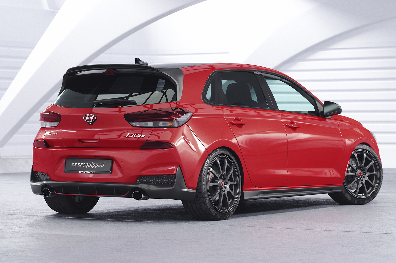 Becquet / Extension CAP pour Hyundai I30 N PD (depuis 2017) - Fabriqué en ABS (6 finitions au choix)