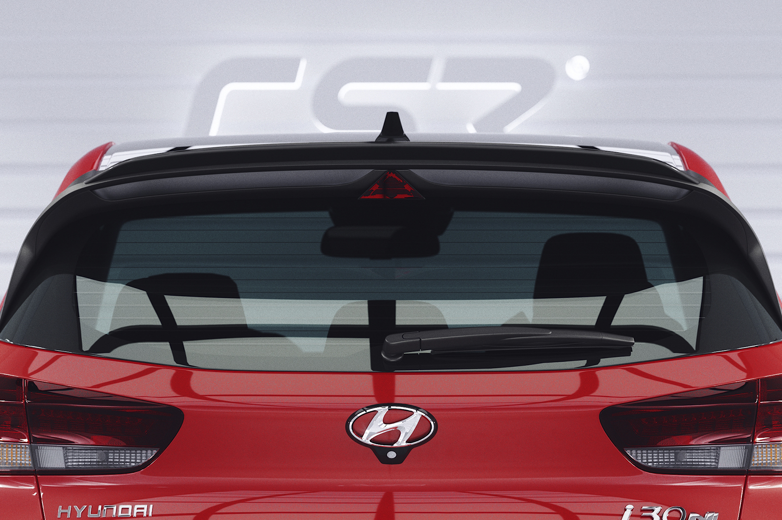 Becquet / Extension CAP pour Hyundai I30 N PD (depuis 2017) - Fabriqué en ABS (6 finitions au choix)