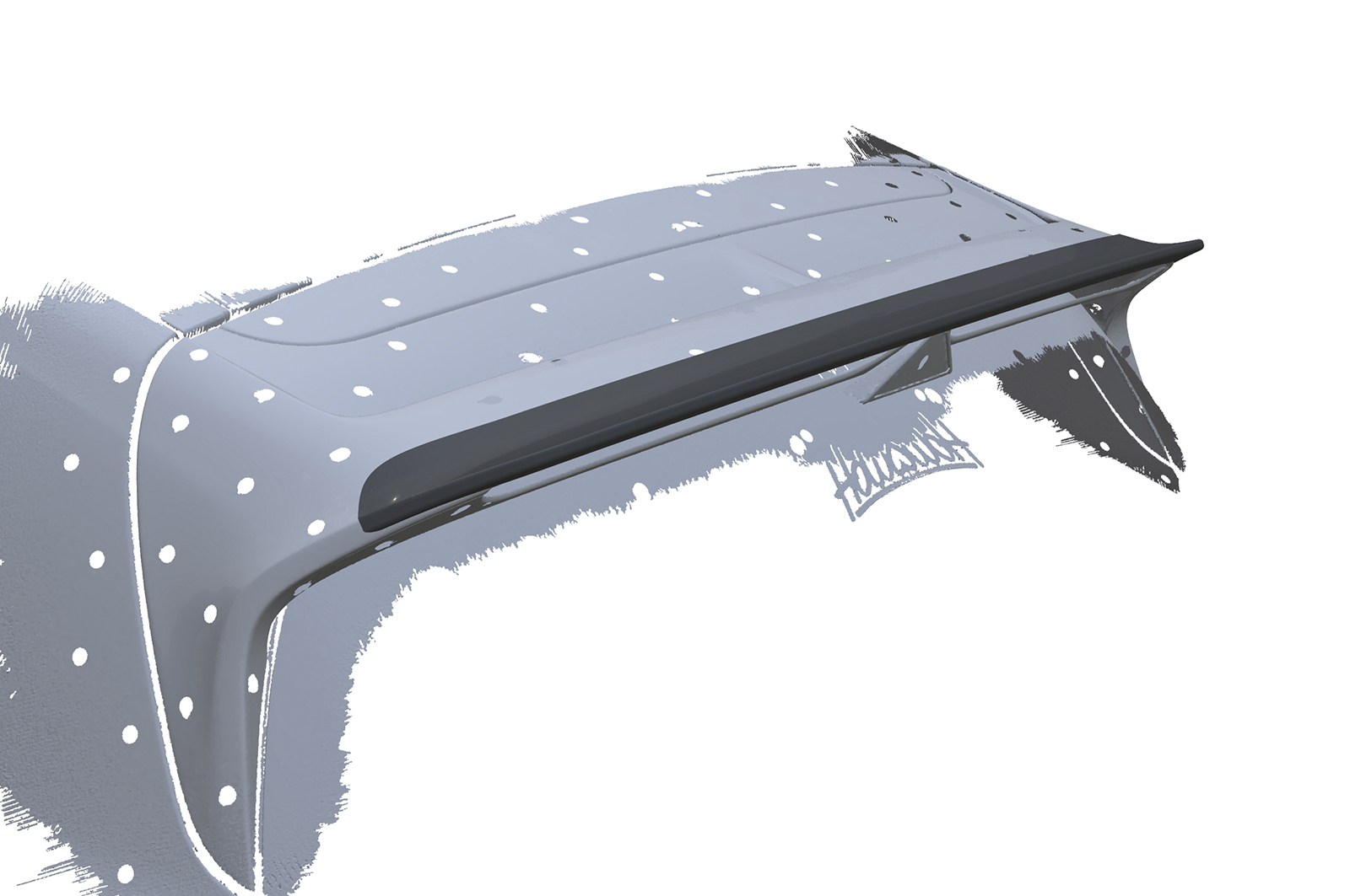 Becquet / Extension CAP pour Hyundai I30 N PD (depuis 2017) - Fabriqué en ABS (6 finitions au choix)