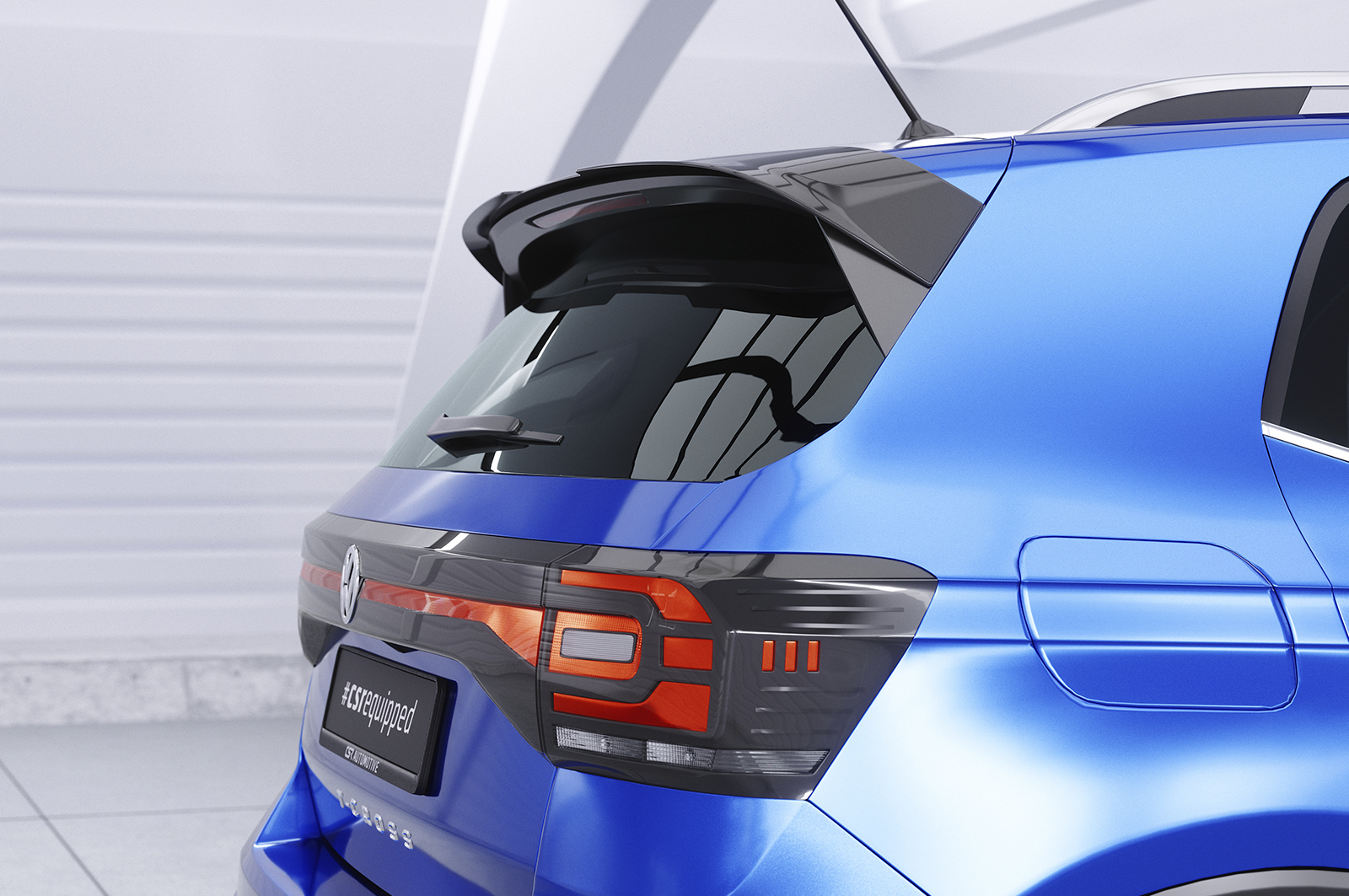 Becquet / Extension CAP pour VW T-Cross toutes carrosseries (depuis 2018) - Fabriqué en ABS (6 finitions au choix)