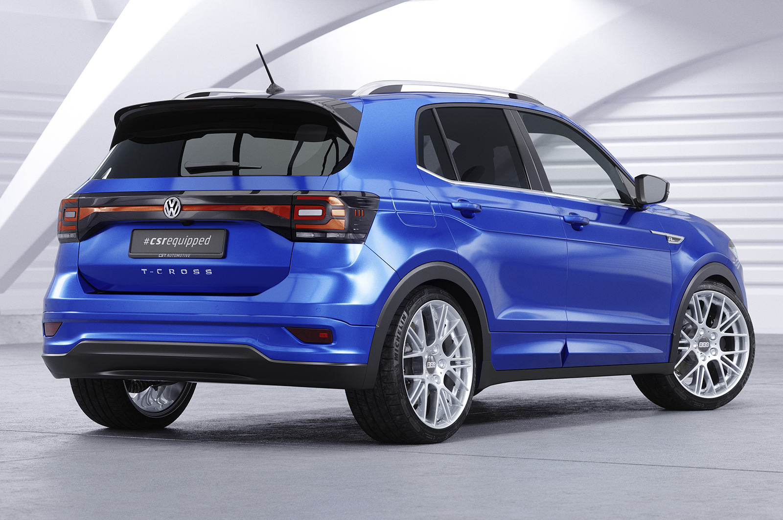 Becquet / Extension CAP pour VW T-Cross toutes carrosseries (depuis 2018) - Fabriqué en ABS (6 finitions au choix)