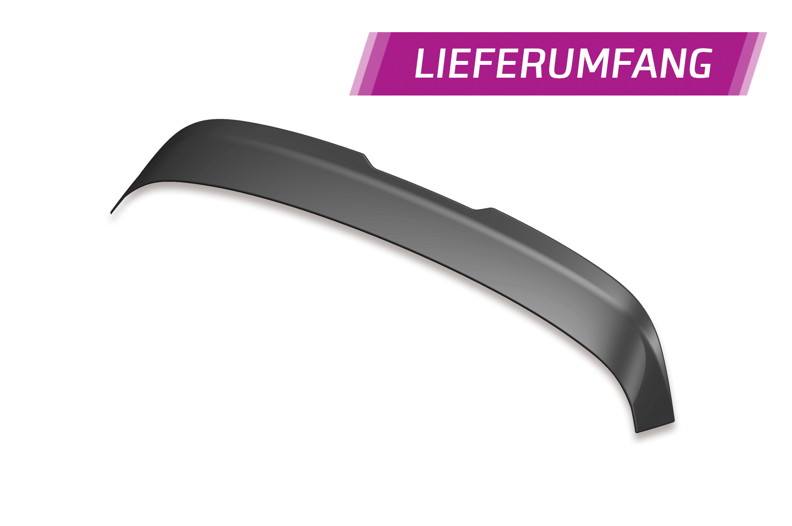 Becquet / Extension CAP pour VW T-Cross toutes carrosseries (depuis 2018) - Fabriqué en ABS (6 finitions au choix)