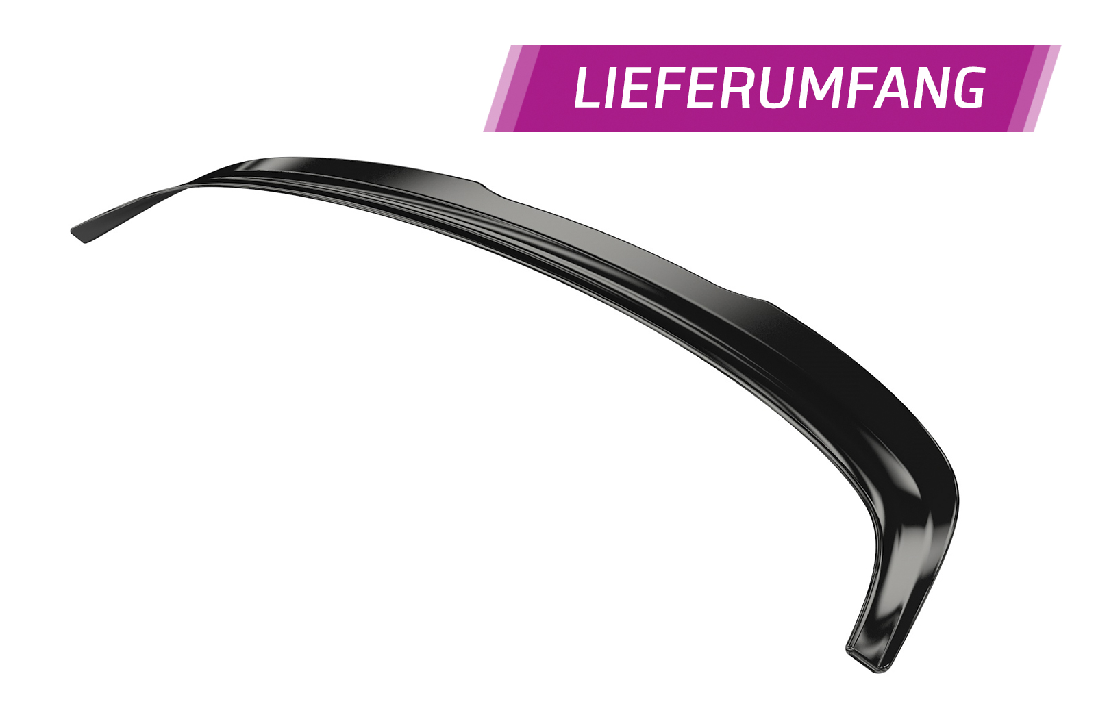 Becquet / Extension CAP pour VW Scirocco III facelift (depuis 04/2014) - Fabriqué en ABS (6 finitions au choix)