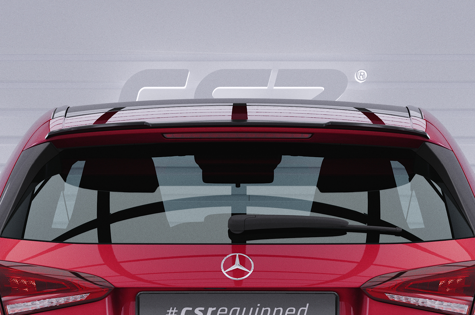 Becquet / Extension CAP pour Mercedes-Benz Classe A W177 (depuis 2018) - Fabriqué en ABS (6 finitions au choix)