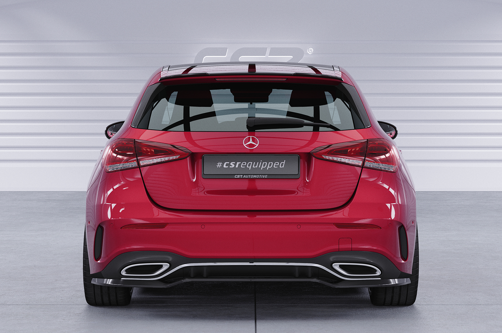 Becquet / Extension CAP pour Mercedes-Benz Classe A W177 (depuis 2018) - Fabriqué en ABS (6 finitions au choix)