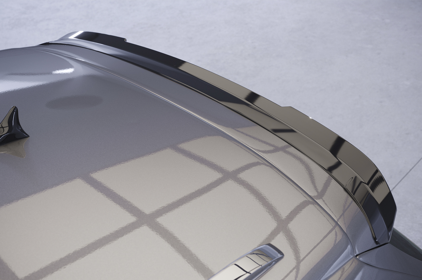 Becquet / Extension CAP pour Audi Q7 4L toutes carrosseries (2005-2015) - Fabriqué en ABS (6 finitions au choix)
