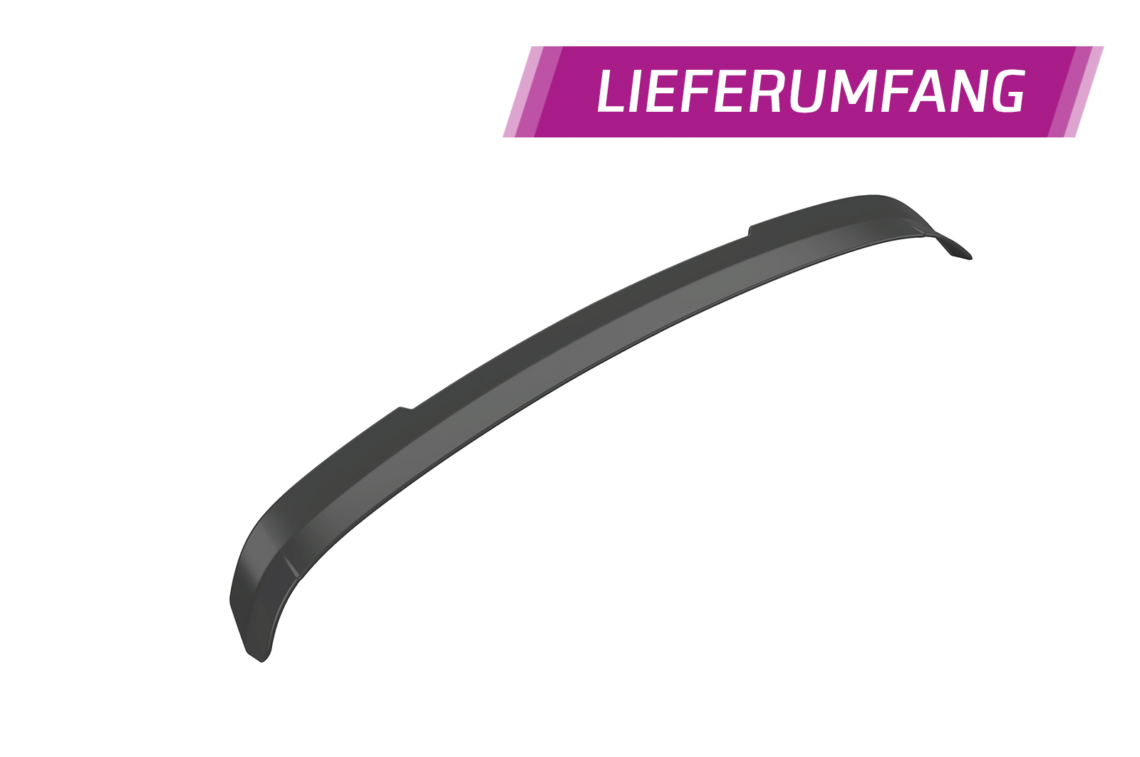 Becquet / Extension CAP pour Audi Q7 4L toutes carrosseries (2005-2015) - Fabriqué en ABS (6 finitions au choix)