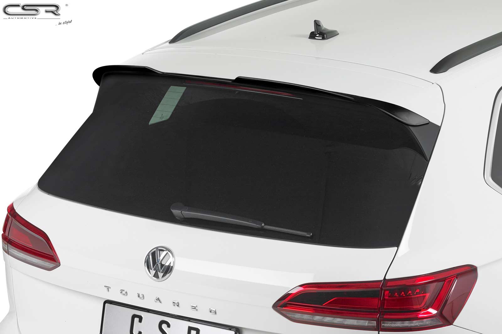Becquet / Extension CAP pour VW Touareg III (Typ CR) toutes carrosseries (depuis 07/2018) - Fabriqué en ABS (6 finitions au choix)