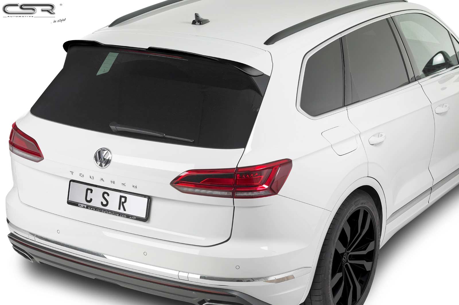 Becquet / Extension CAP pour VW Touareg III (Typ CR) toutes carrosseries (depuis 07/2018) - Fabriqué en ABS (6 finitions au choix)