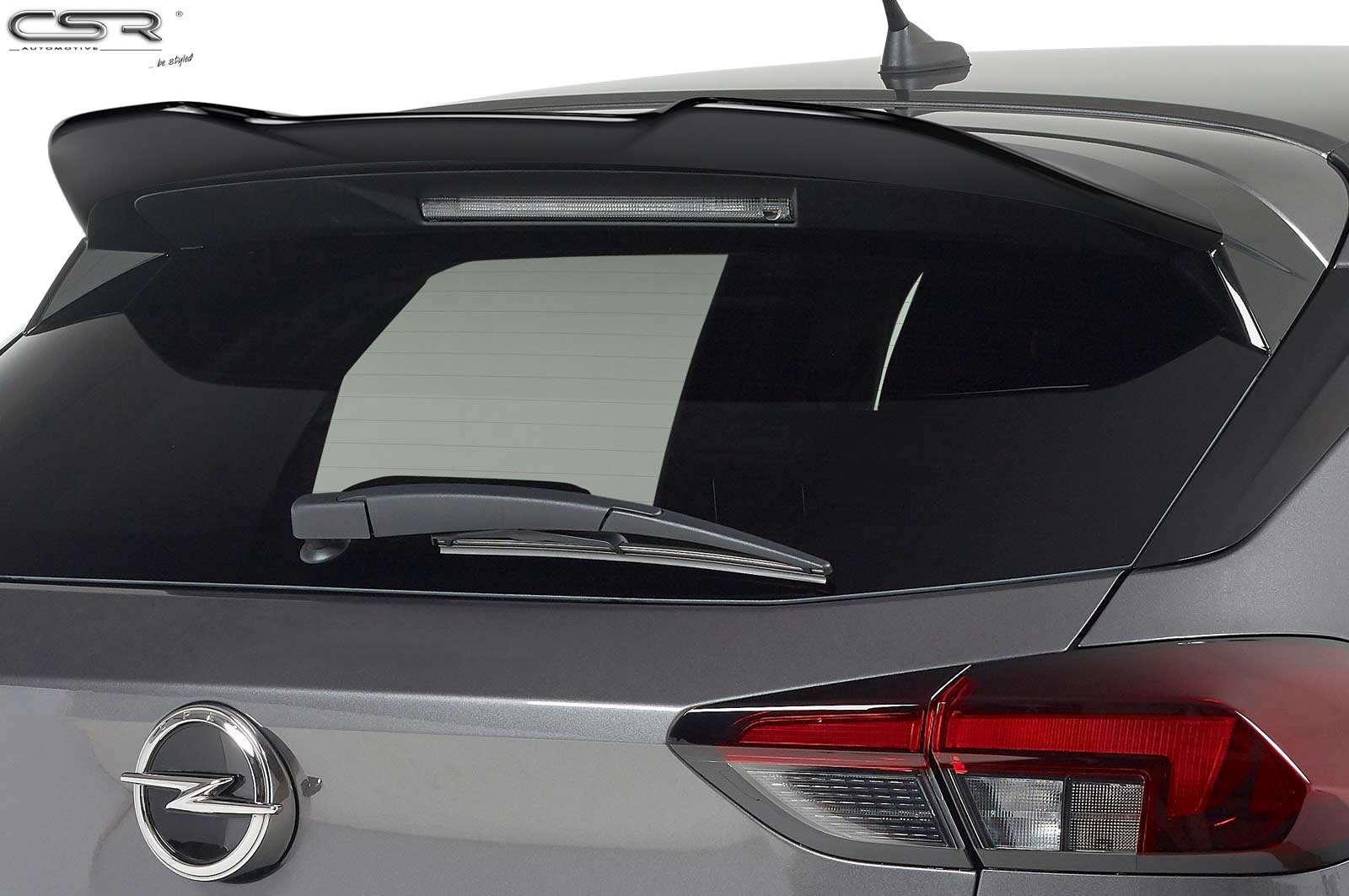 Becquet / Extension CAP pour Opel Corsa F toutes carrosseries (depuis 2019) - Fabriqué en ABS (6 finitions au choix)