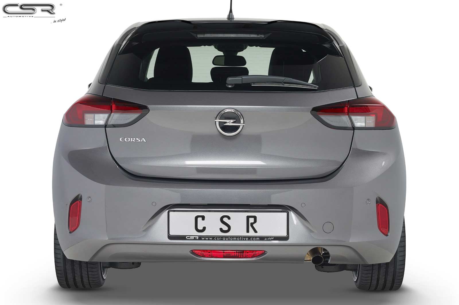 Becquet / Extension CAP pour Opel Corsa F toutes carrosseries (depuis 2019) - Fabriqué en ABS (6 finitions au choix)