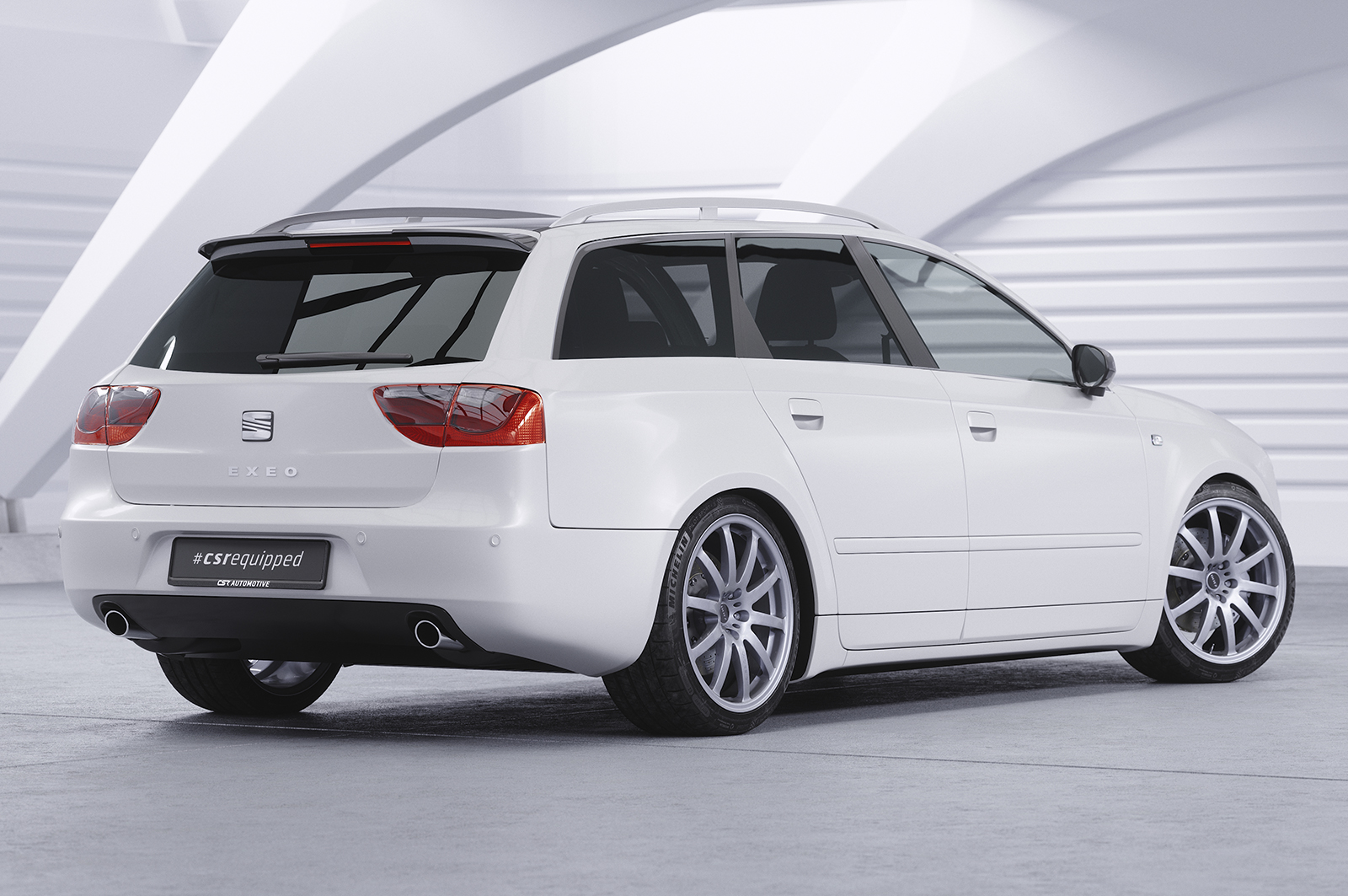 Becquet / Extension CAP pour Seat Exeo ST (3R) toutes carrosseries (2009-2011) - Fabriqué en ABS (6 finitions au choix)