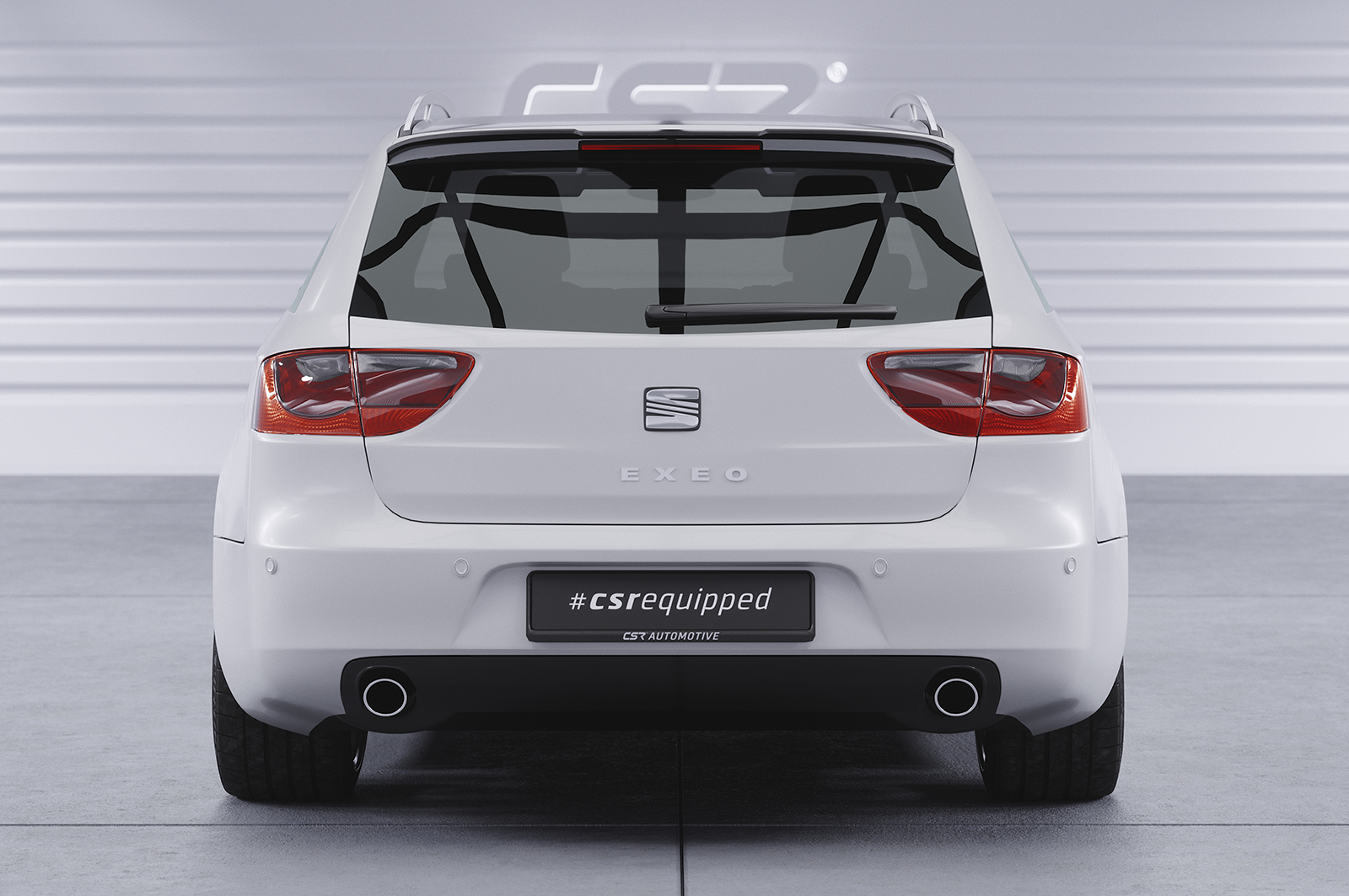 Becquet / Extension CAP pour Seat Exeo ST (3R) toutes carrosseries (2009-2011) - Fabriqué en ABS (6 finitions au choix)