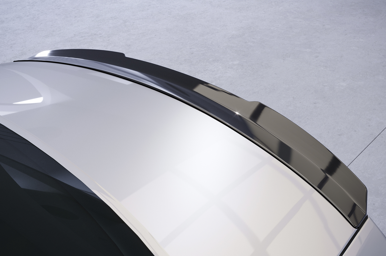 Becquet / Extension CAP pour Audi A6 C7 4G berline (2011-2018) - Fabriqué en ABS (6 finitions au choix)