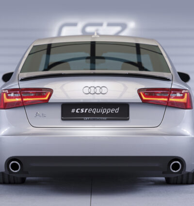 Becquet / Extension CAP pour Audi A6 C7 4G berline (2011-2018) - Fabriqué en ABS (6 finitions au choix)