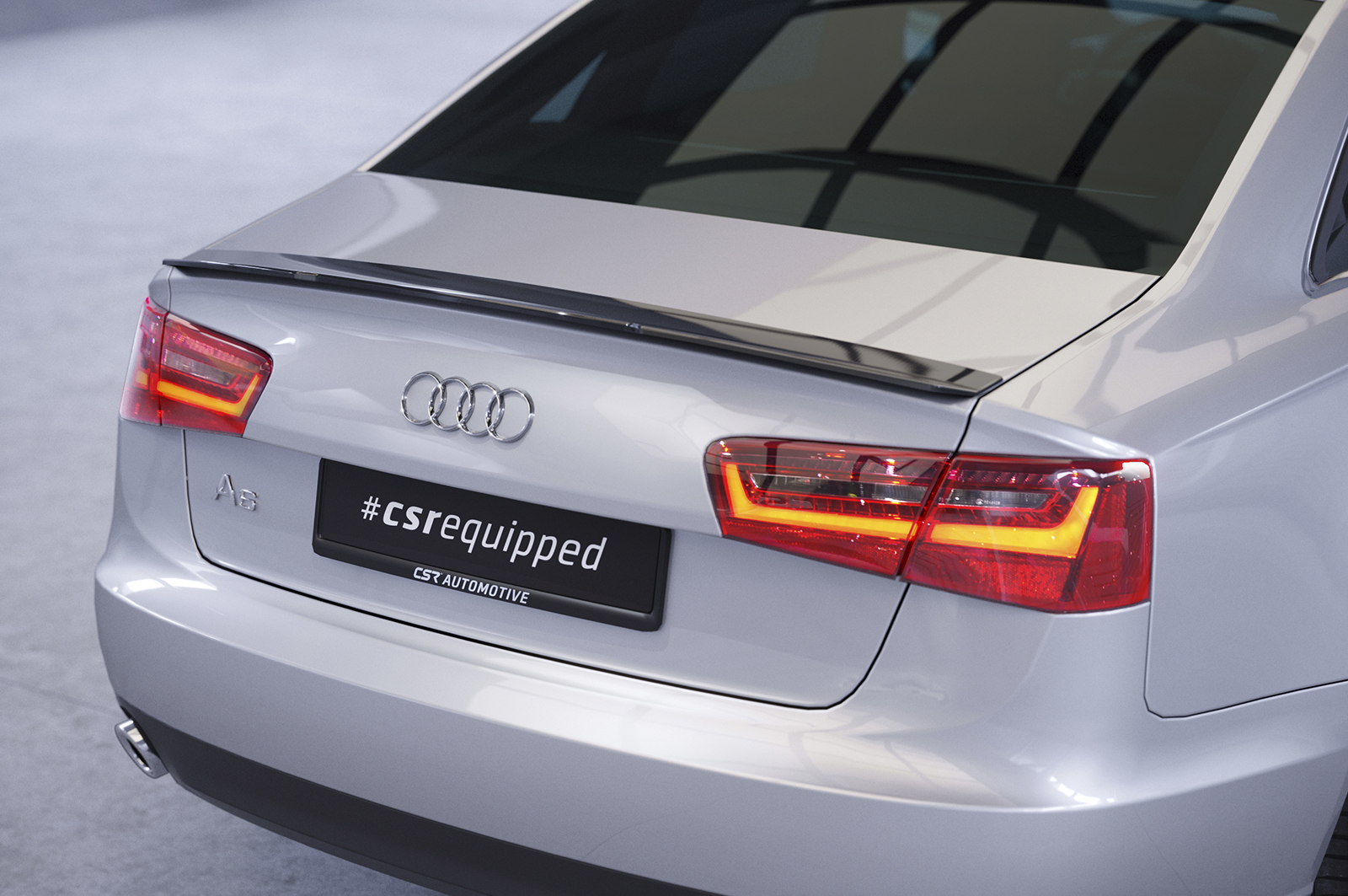 Becquet / Extension CAP pour Audi A6 C7 4G berline (2011-2018) - Fabriqué en ABS (6 finitions au choix)