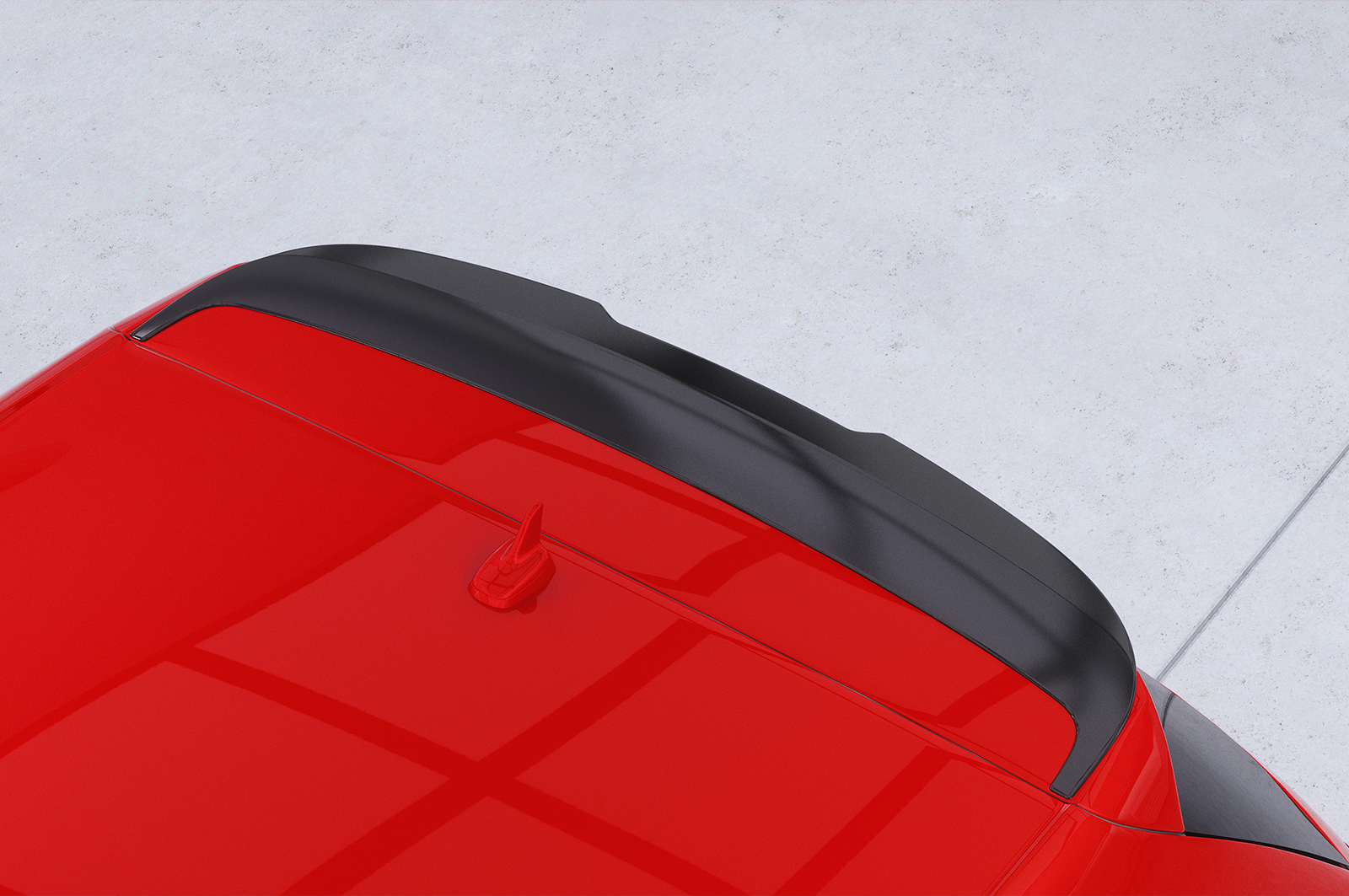 Becquet / Extension CAP pour VW Polo V (Typ 6R) GTI / R-Line (03/2009-03/2014) - Fabriqué en ABS (6 finitions au choix)