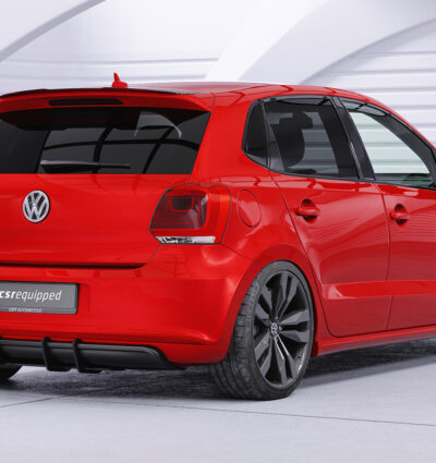 Becquet / Extension CAP pour VW Polo V (Typ 6R) GTI / R-Line (03/2009-03/2014) - Fabriqué en ABS (6 finitions au choix)