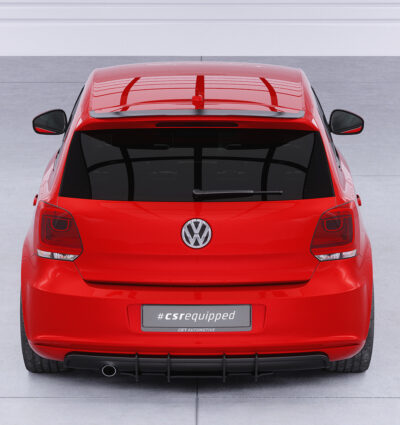 Becquet / Extension CAP pour VW Polo V (Typ 6R) GTI / R-Line (03/2009-03/2014) - Fabriqué en ABS (6 finitions au choix)