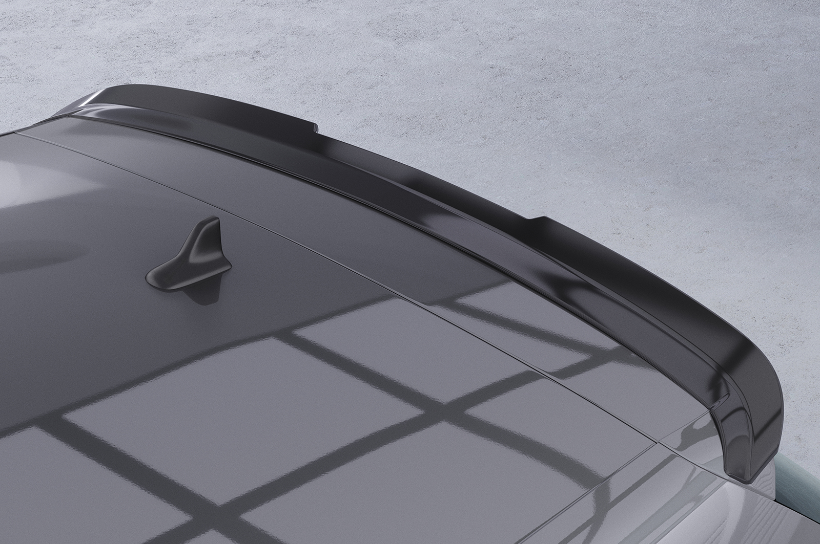 Becquet / Extension CAP pour VW Tiguan II (Typ AD1) (depuis 2016) - Fabriqué en ABS (6 finitions au choix)