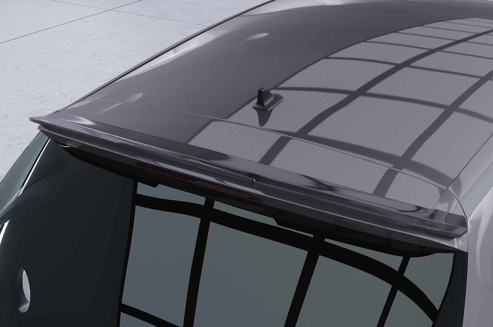 Becquet / Extension CAP pour VW Tiguan II (Typ AD1) (depuis 2016) - Fabriqué en ABS (6 finitions au choix)
