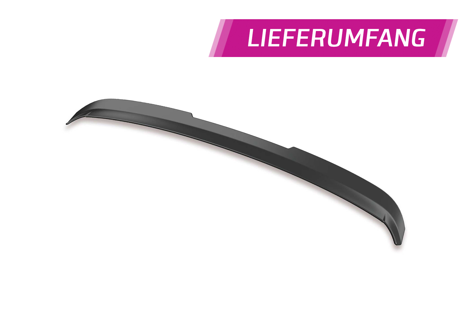 Becquet / Extension CAP pour VW Tiguan II (Typ AD1) (depuis 2016) - Fabriqué en ABS (6 finitions au choix)