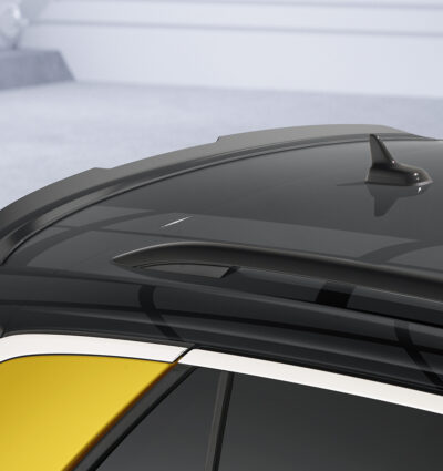 Becquet / Extension CAP pour VW T-Roc (Typ A1) finition de base et R-Line (depuis 2017) - Fabriqué en ABS (6 finitions au choix)