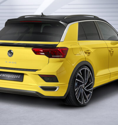 Becquet / Extension CAP pour VW T-Roc (Typ A1) finition de base et R-Line (depuis 2017) - Fabriqué en ABS (6 finitions au choix)