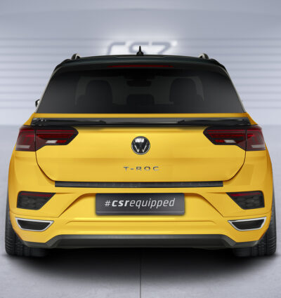 Becquet / Extension CAP pour VW T-Roc (Typ A1) finition de base et R-Line (depuis 2017) - Fabriqué en ABS (6 finitions au choix)