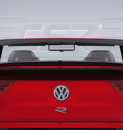 Becquet / Extension CAP pour VW T-Roc (Typ A1) cabriolet (depuis 08/2019) - Fabriqué en ABS (6 finitions au choix)