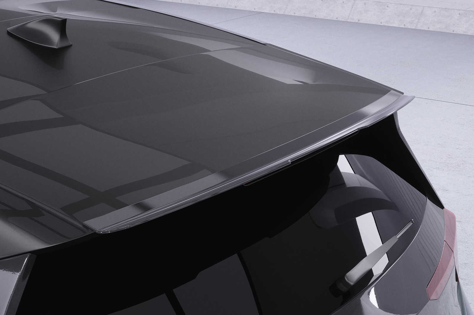 Becquet / Extension CAP pour VW ID3 toutes carrosseries (depuis 11/2019) - Fabriqué en ABS (6 finitions au choix)